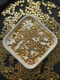 200 Adet Altın Sarı Kalp Boncuk – Gold Dore Ara Aparat Takı ve Aksesuar Boncuğu