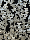 50 Adet Beyaz Sedefli Kelebek Boncuk 11x14 mm – Takı, Bileklik, Kolye, Dekor ve Aksesuar Malzemesi