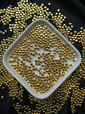 200 Adet Altın Sarı Küp Boncuk – Gold Dore Ara Aparat Takı ve Aksesuar Boncuğu